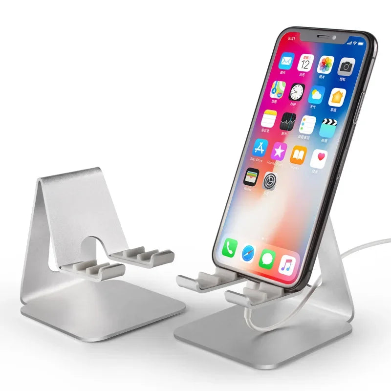 Universal Tablet Desktop Stand for IPad 7.9 9.7 10.5 11 Inch Metal Rotation Tablet Holder for Samsung Xiaomi Huawei Phone Tablet Qme