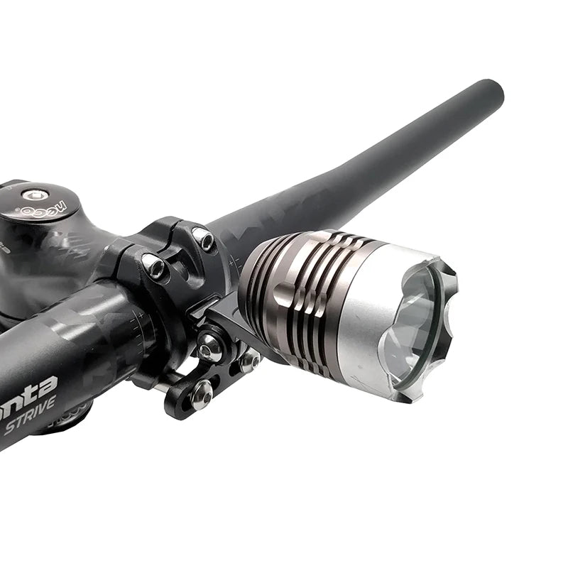 Bicycle Headlight Bracket Stem Mount Aluminum Alloy Cycling Front Qme