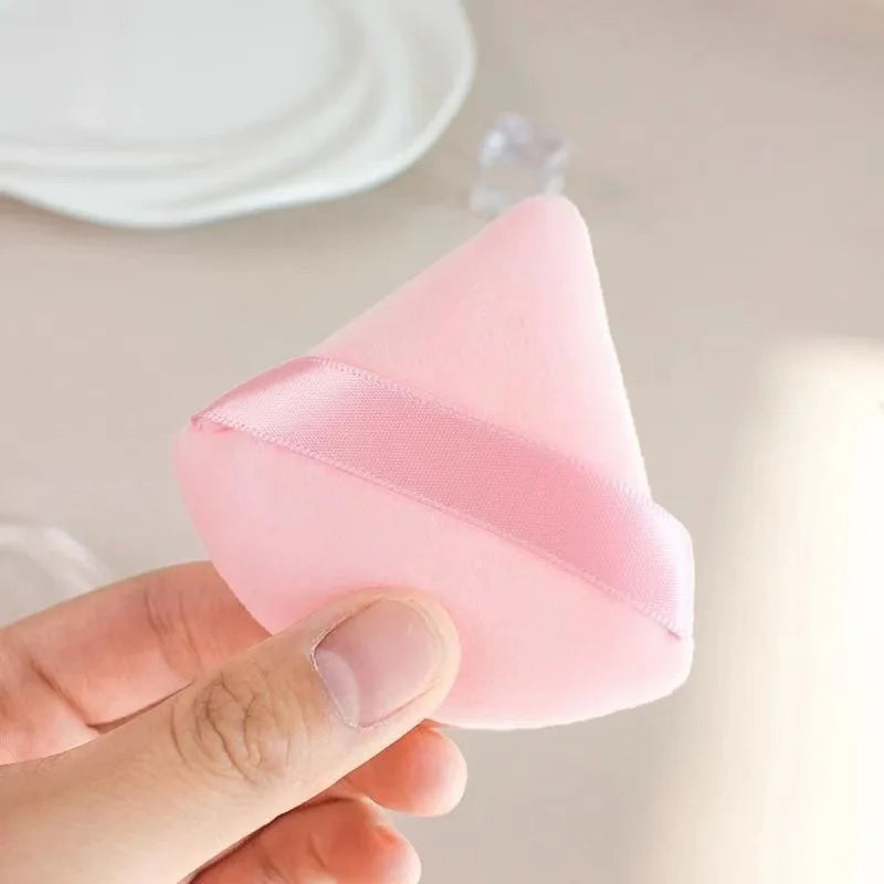 Velvet Powder Puffs Perfect Makeup Finish Soft Lightweight Sponge Qme