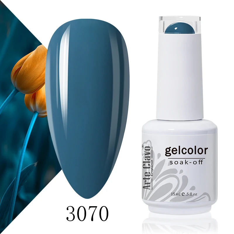 Arte Clavo Macaron Spring Series Gel Nail Polish Pigment Semi Qme 3070