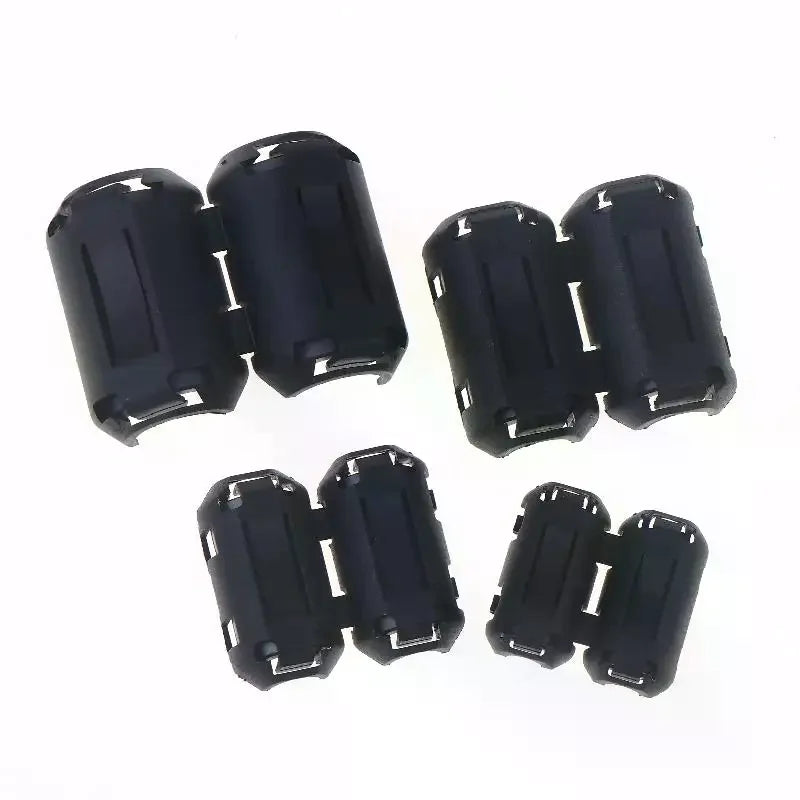 5 Ring Wiring Cable Clamp Tools 3 5- Toroidal Core Ferrite Bead Clip Qme