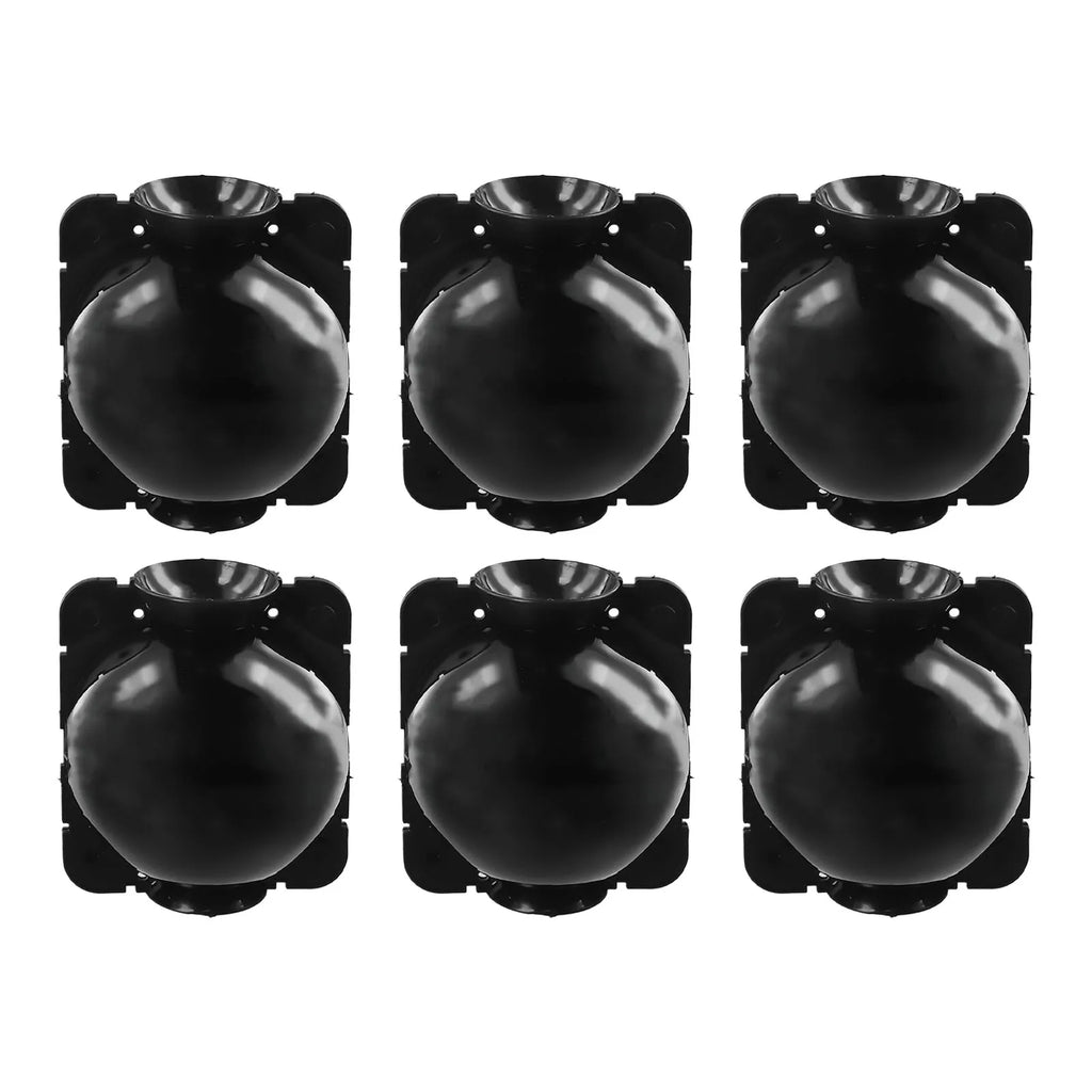 6PCS Plant Rooting Boxes Root Device Pressure Propagation Ball Box For Plants Grafting Growing Plant Care Products Accessories Qme BlackL - 12 cm