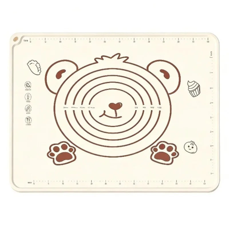 70 Silicone Pad Baking Mat Sheet Kneading Dough Kitchen Rolling Pizza Qme