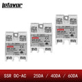 Industrial Solid State Relay SSR 10DA 25DA 40DA 60DA 40A 250V 3-32VDC Qme 10PCS 40DA