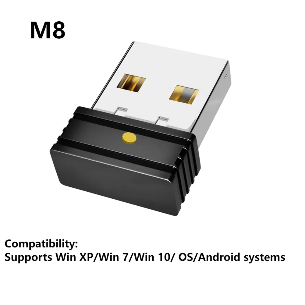 Mini Automatic Mouse Jiggler Mover ON/Off Button USB Automatic Move Cursor Undetectable Plug and Play Keeps Awake for Computer Qme M8