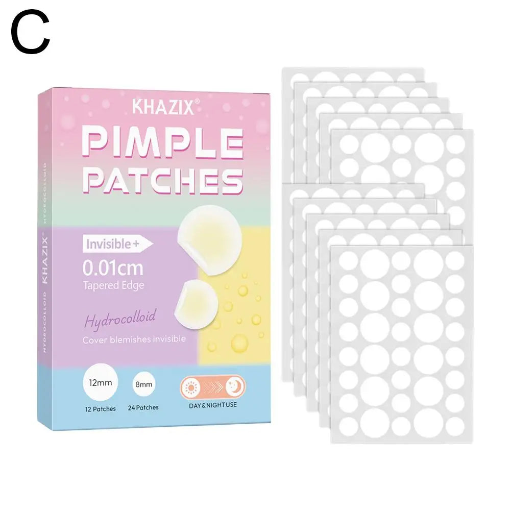 360PCS Circular Transparent And Skin Tone Acne Patches Skincare Stickers Facial Spot Covering Makeup Tools Qme C CN