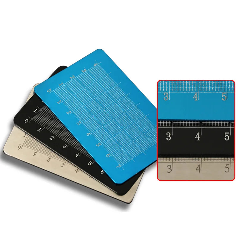 Rhinoplasty Engraving Plate Rhinoprosthesis Measuring Instrument Qme