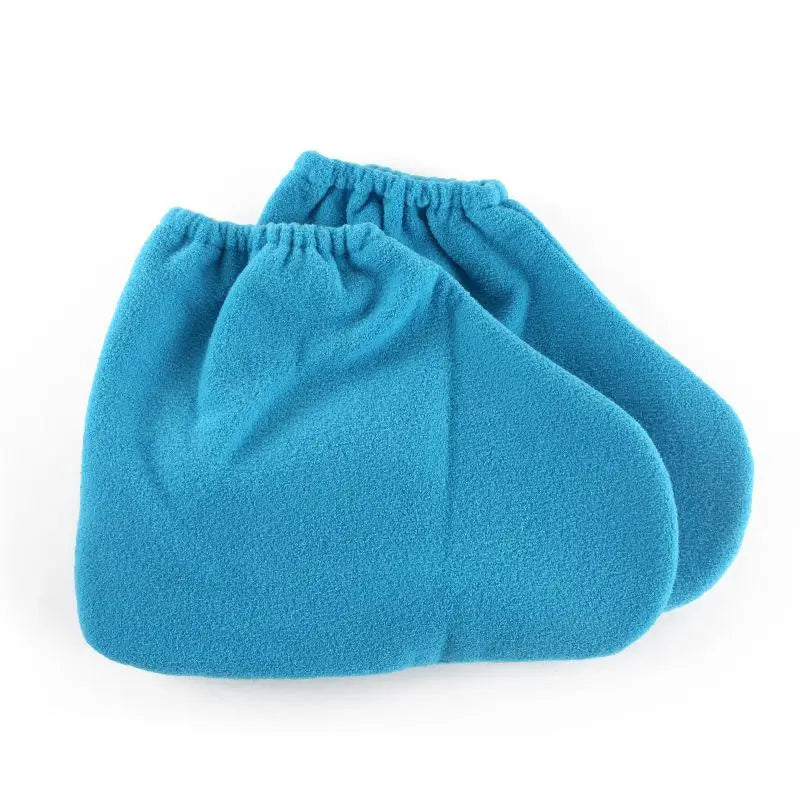 1 Pair Women's Insulation Care Gloves Flannel Elastic Opening Nail Qme BLF