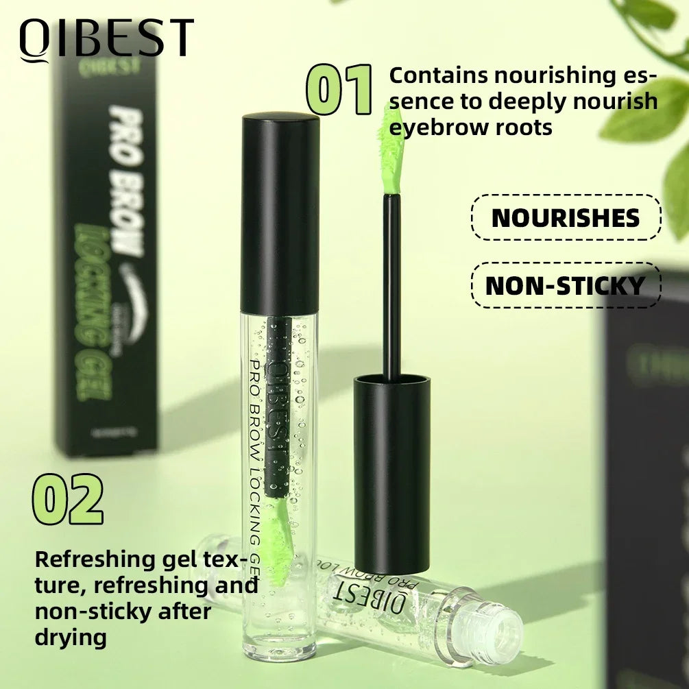 QIBEST Eyebrow Gel Transparent Brows Wax Waterproof Long Lasting Quick-dry Gel For Eyebrow Styling Soap Women's Cosmetics Tools Qme