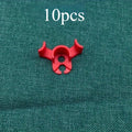 Plant stem straightener, plant bending device, low-stress training clamp, adjustable plant stem training clamp, Qme Red 10pcs