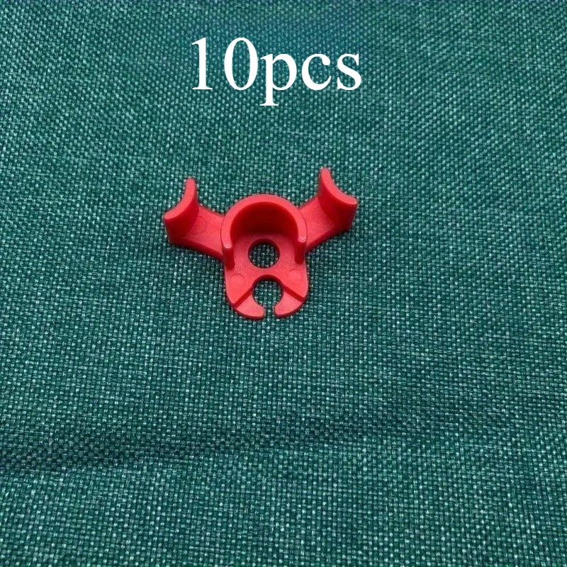 Plant stem straightener, plant bending device, low-stress training clamp, adjustable plant stem training clamp, Qme Red 10pcs