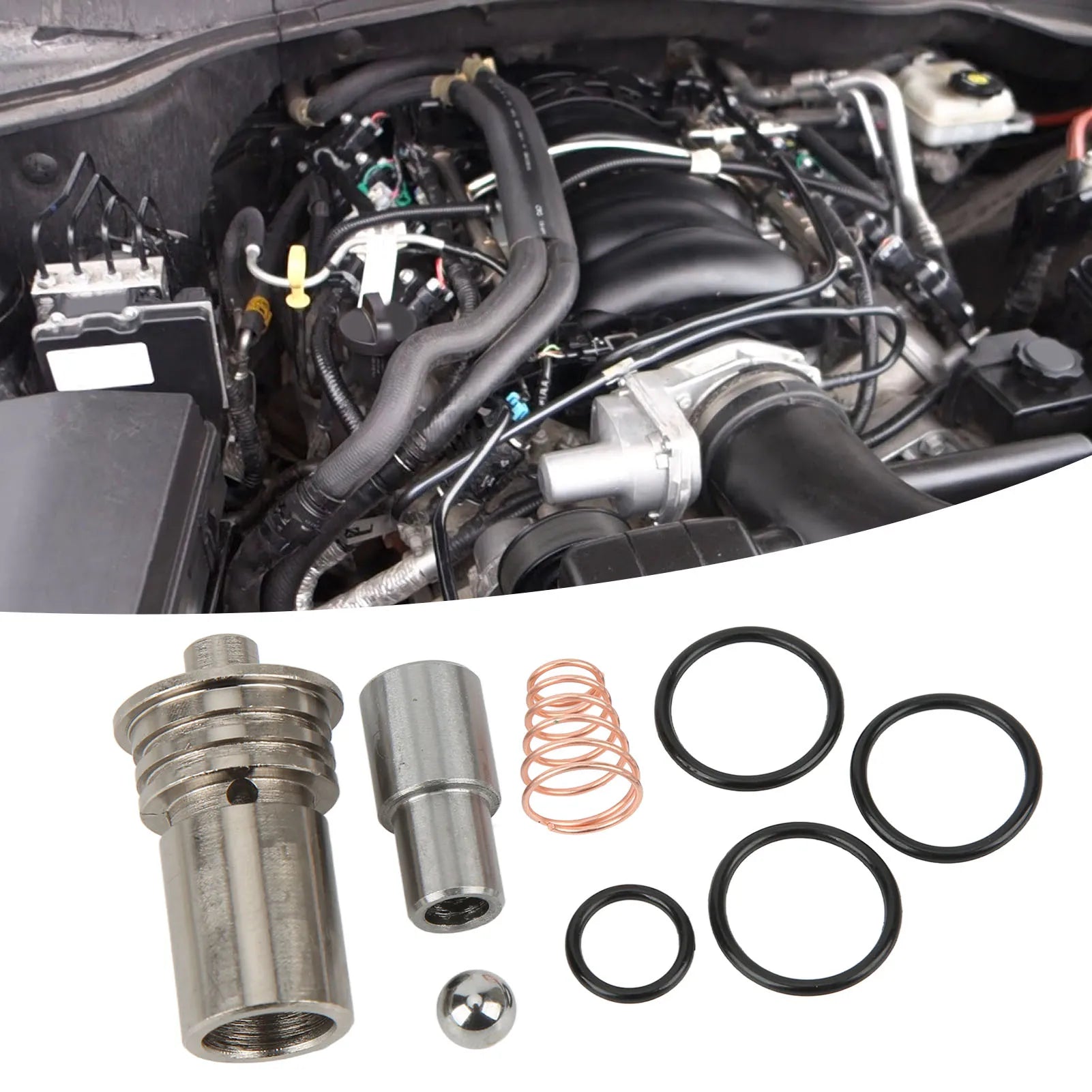Cooler System Bypass Kit Cooler Bypass Kit STL010 Cooling System Contournement Valves Set for 6L80 6L90 8L90 10L90 Qme