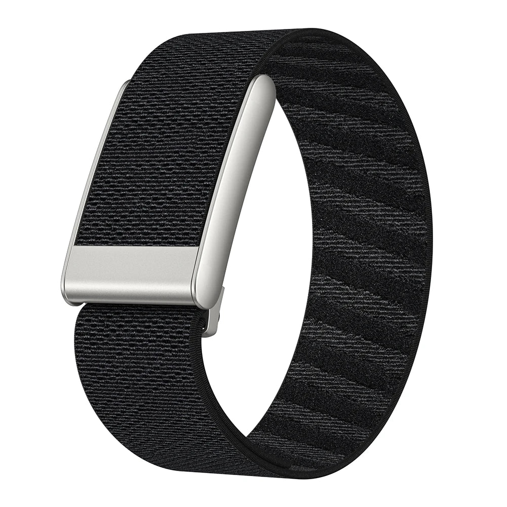 Soft Wrist Band Wear Resist Replacement Watch Strap Breathable Adjustable Nylon Band for WHOOP 5.0/ SportFlex Accessories Qme Black A