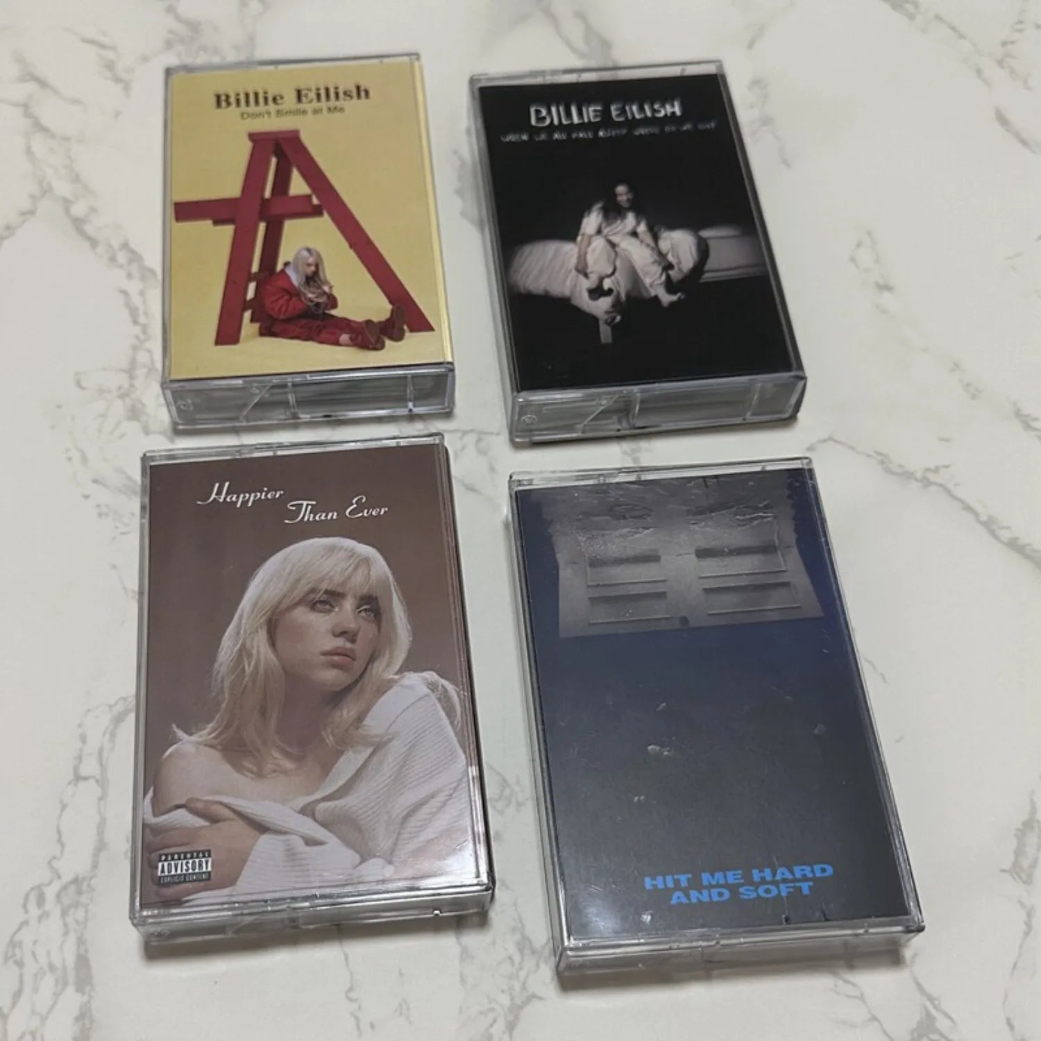 New-Generation Pop Aesthetic Milestone 4-Album Complete Cassette Set,Set or Single Available，From Debut EP To Latest Work Qme 4 tapes