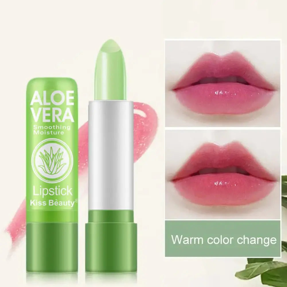 Aloe Vera Color-changing Lipstick Long-lasting Moisturizing Qme