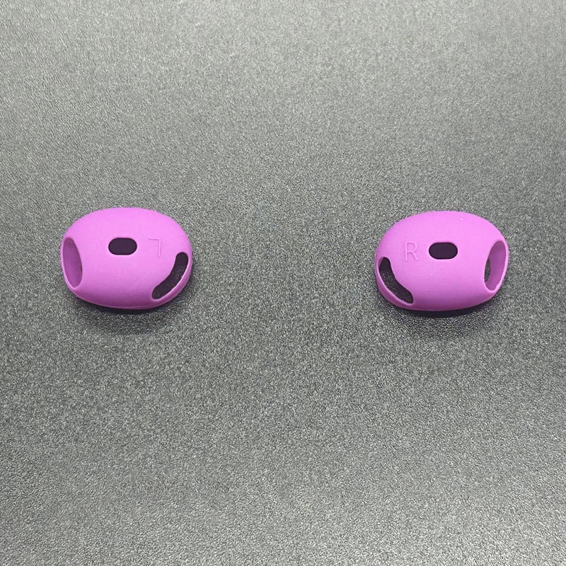1Pair Silicone Ear Pads 4 Case Wireless Earphones Protective Caps Qme A8