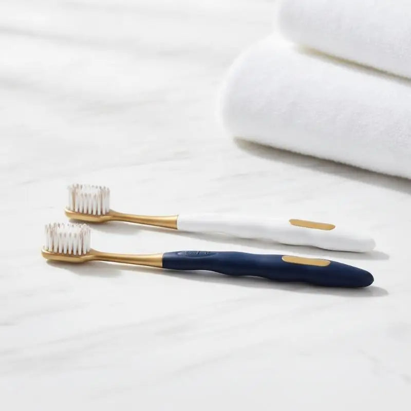 Soft Bristle Toothbrushes Anti-slip Handle Gentle Gum Care Deep Clean Qme