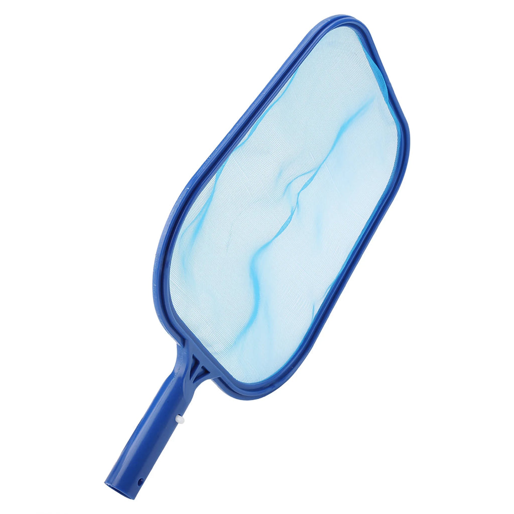 Lightweight Pool Leaf Skimmer Net Mesh Frame Shallow Water Cleaning Tool for Swimming Pool Pond Spa Tub with Universal Pole Fit Qme