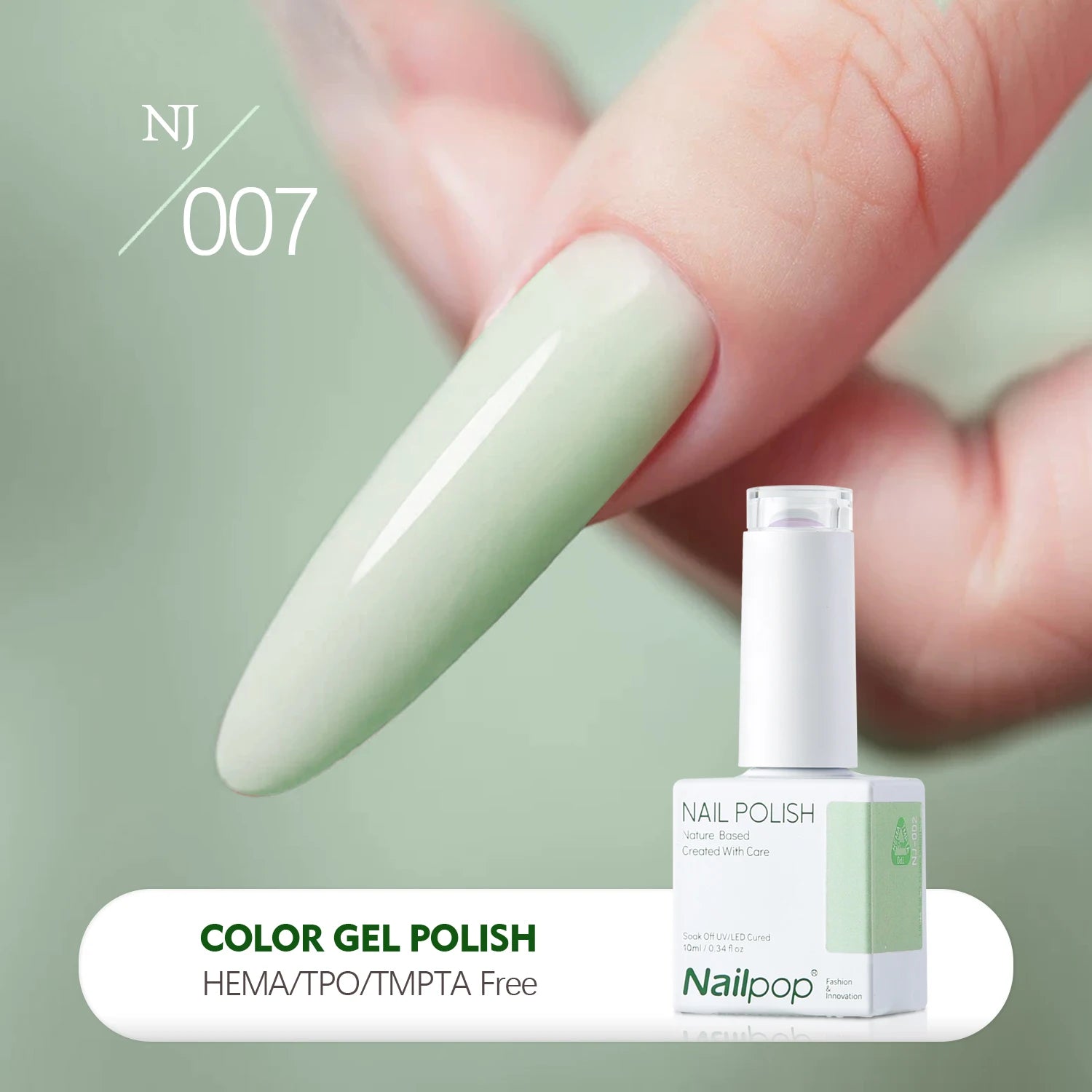 Nailpop Summer Dopamine Gel Polish 20 Colors 8 12 Builder Nail Art Qme NJ-007 10ml