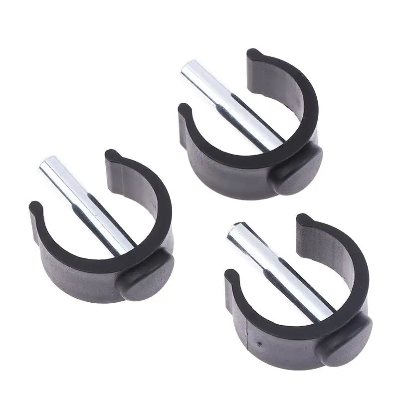 Versatile C-shape Cane Holder Clips Seniors Mobility Aids Crutch Qme