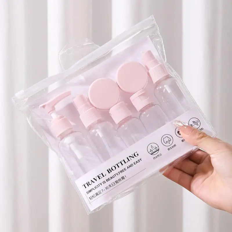 Multipurpose Leak Proof Refillable Bottles Toiletries Travel Qme