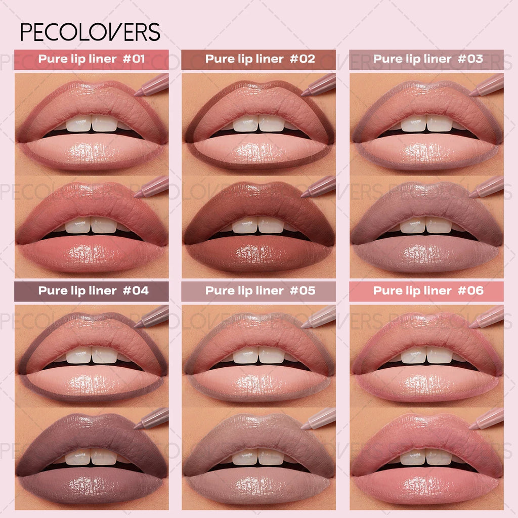 Matte Lip Liner Lipstick Pen Waterproof Long-lasting Non-sticky Qme