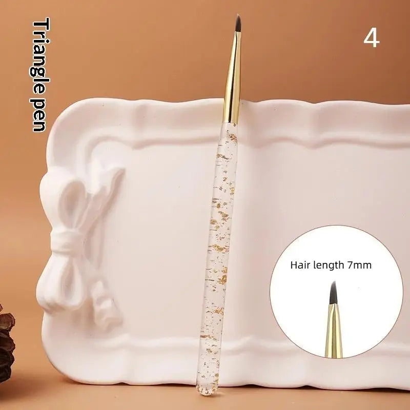 Professional UV Gel Acrylic Nail Art Brush Pen Detailed Painting Qme 4