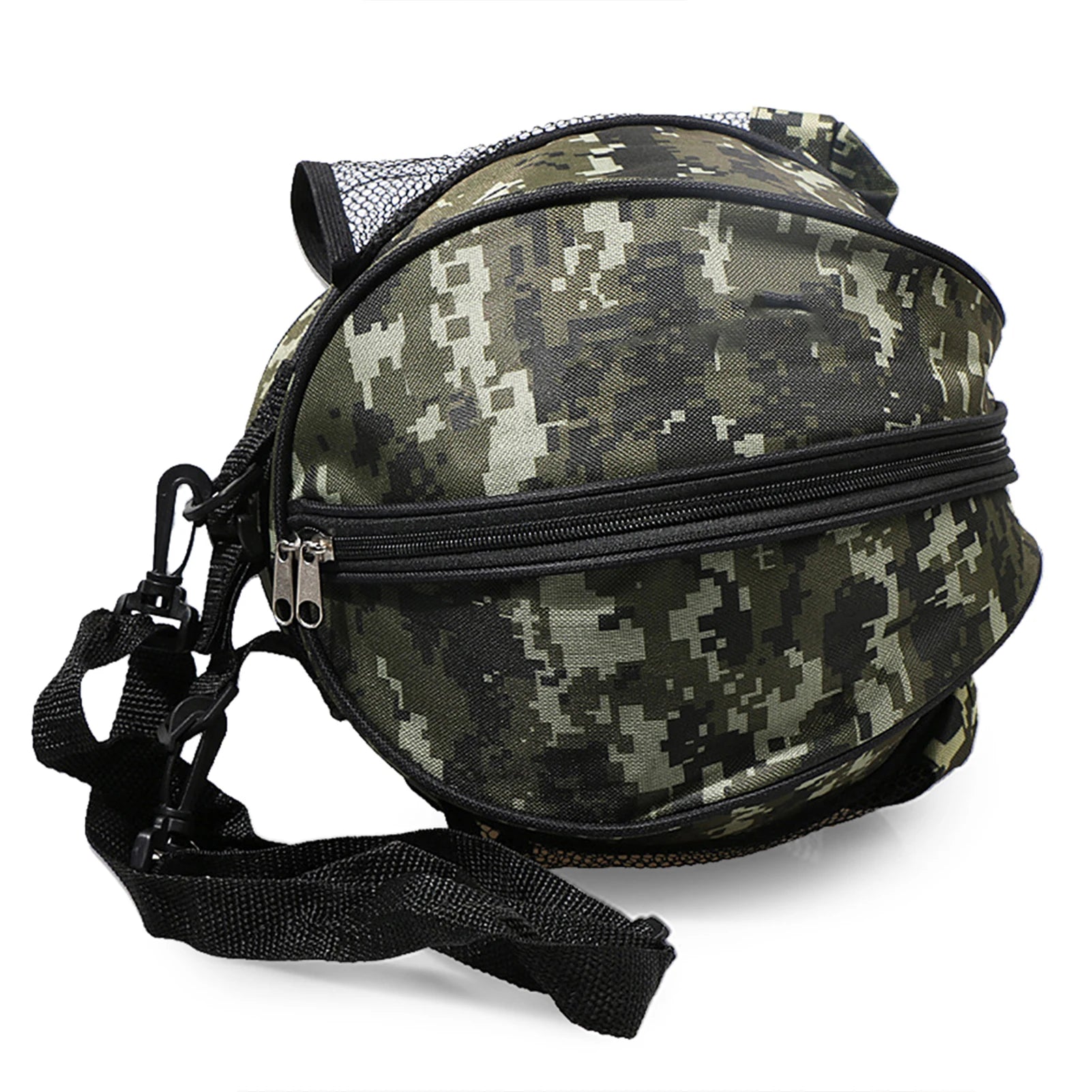 Basketball Shoulder Bag Sports Ball Round Bag Football Volleyball Carrying Bag Travel Ba Qme