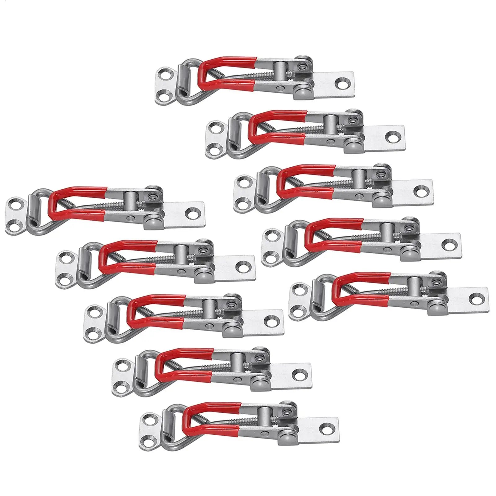 Latch Clamp 10-Piece Rust Proof Quick Release Adjustable Over Center Qme