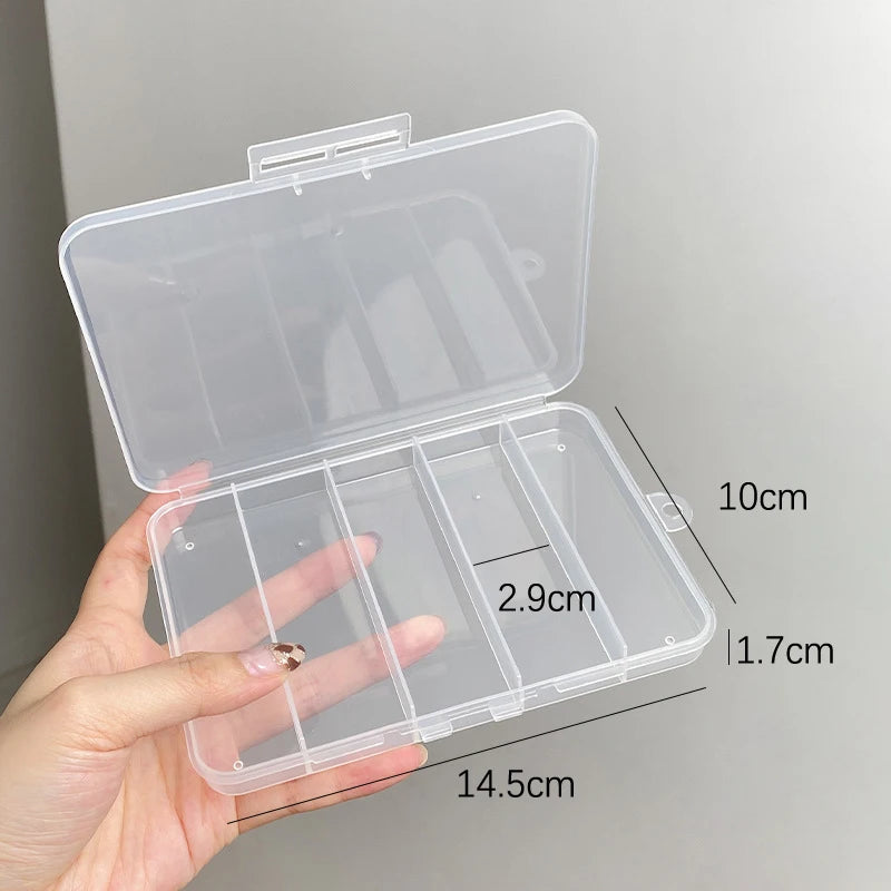 Jewelry Finding Accessories Packaging Bead Pearl Organizer 5 6 Grid Qme A3
