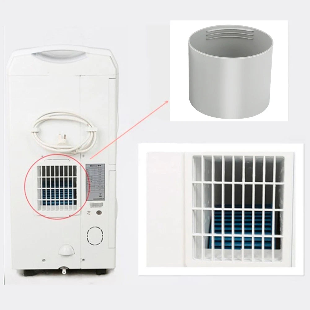 Mobile Exhaust Pipe Connector Heat Exhaust Pipe Diameter 15CM13CM Ventilation Tool Interface Accessories Qme