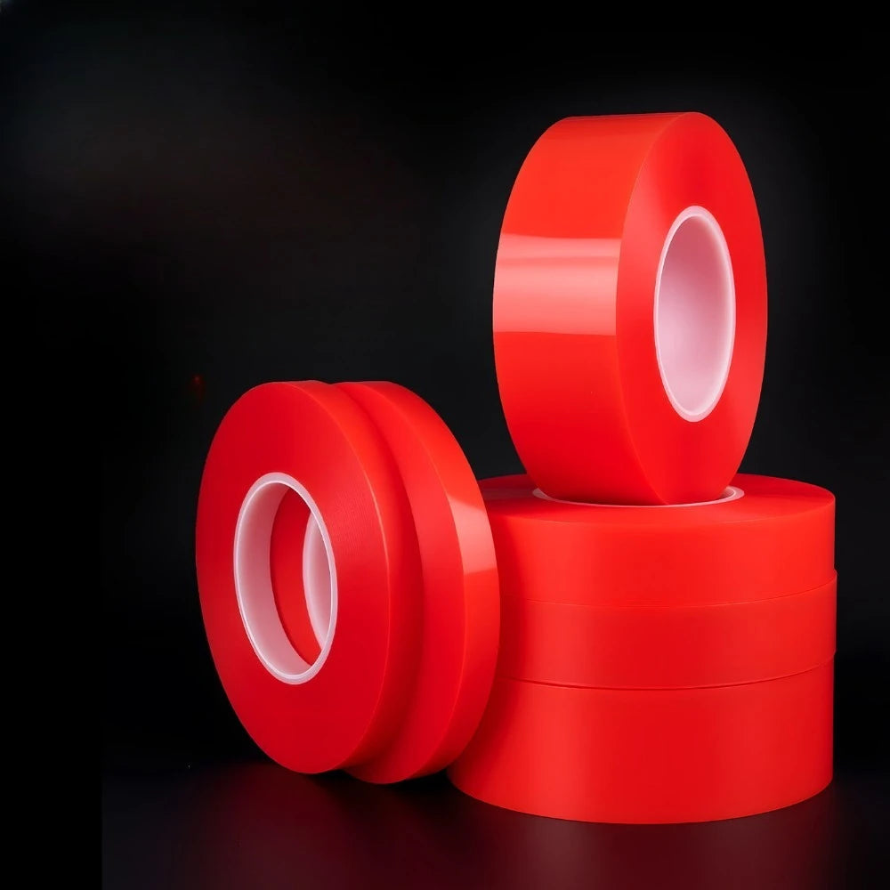9.84FT Transparent Acrylic Double Sided Tape 6-30mm Width Ultra-strong Self-adhesive Heavy Duty Tape for Home Decoration Qme