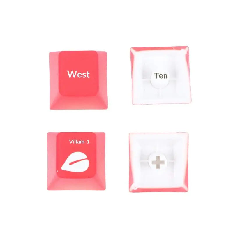 Chinese Culture Translucent Keycaps Mechanical Keyboard ABS Direction Qme