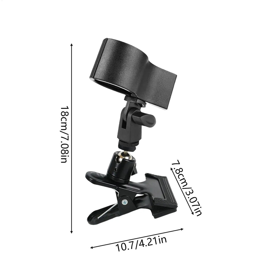 Hair Dryer Holder 360 Degree Rotating Table Mount Hands Bedroom Qme