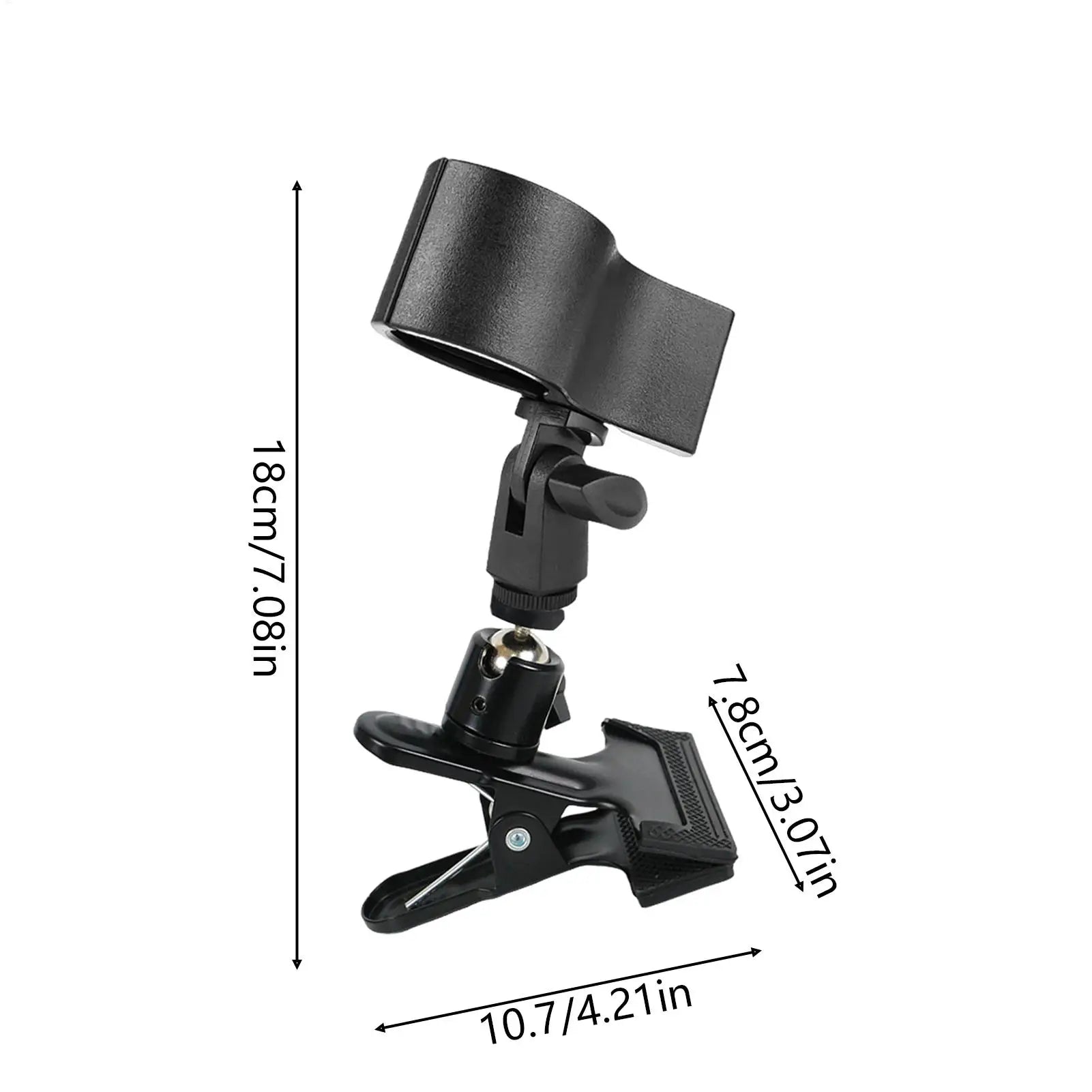 Hair Dryer Holder 360 Degree Rotating Table Mount Hands Bedroom Qme