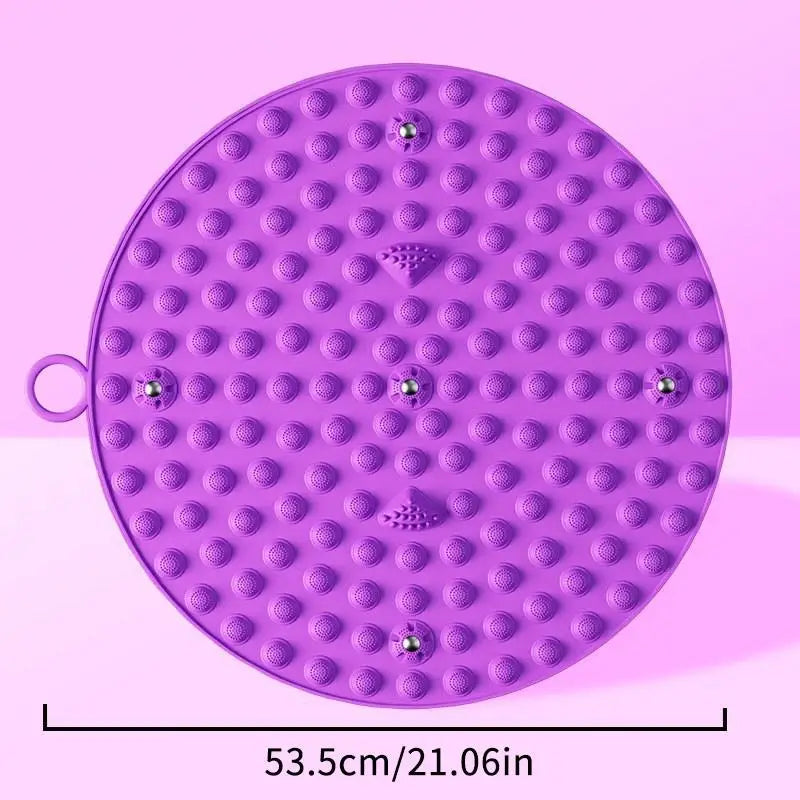 Pressure Point Pads Board Foot Massage Acupressure Mat Reflexology Qme L Purple