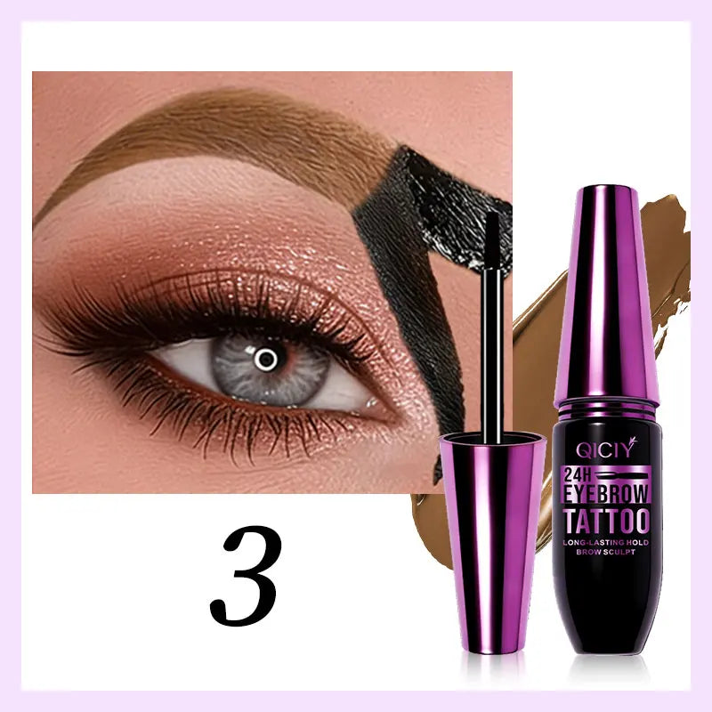 Tear Off Dye Eyebrow Cream Waterproof Sweat Proof Long-lasting Fixing Qme 3
