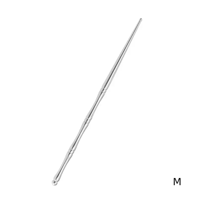 1 Acupuncture Double Head Face Ear Massage Tool Steel Acupressure Pen Qme M A