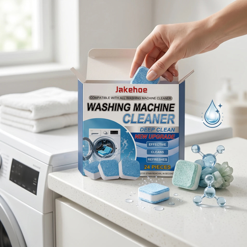 Washing Machine Cleaning Tablets Removing Mold & Scale Eliminate Odors Reduce Bacterial Growth Powerful Washing Machine Cleaner Qme