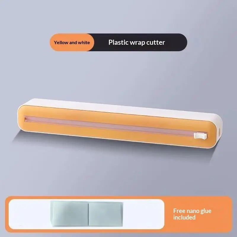 Sliding Tear Cling Film Cutter Multifunctional Dual Use Aluminum Foil Qme A2