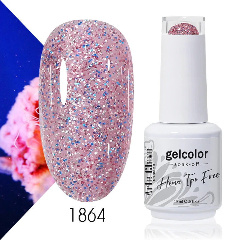 Arte Clavo Blue Nails Candy Party Nude Gel Nail Polish 2026 Mint