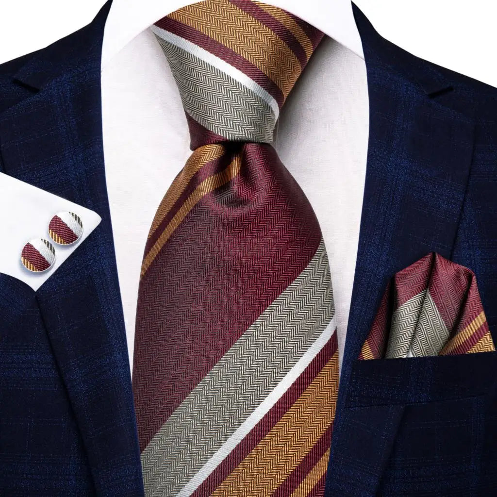 Designer Elegant Mens Ties Gentlemen Purple Novelty Luxury Men Qme 3766