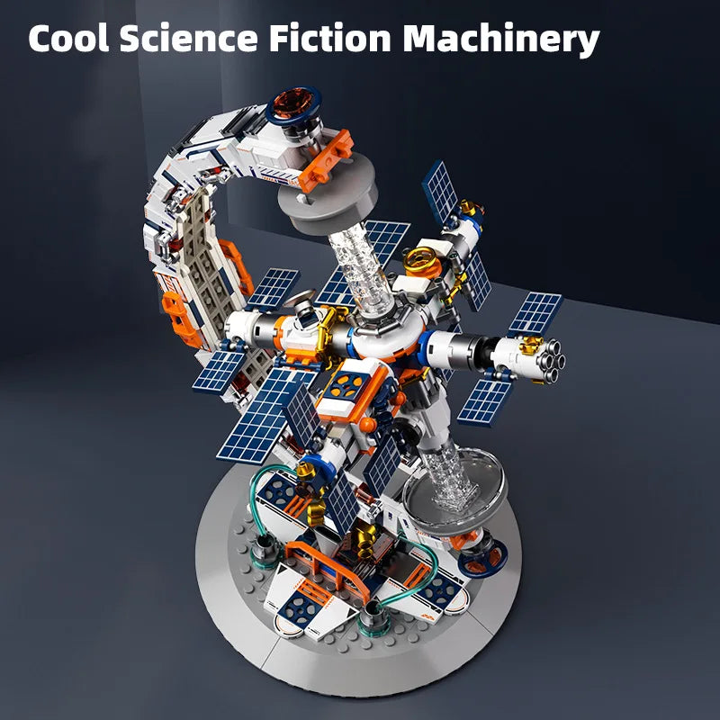 Tellurion Globe Model Building Blocks Bricks Puzzle STEM Assembled Student Educational Science Geology Toy Kid Gift Boy Birthday Qme