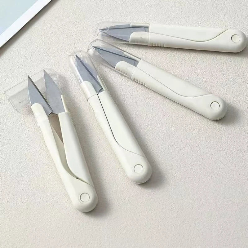 Small Scissors Lid Household Textile Pliers Hand-woven Clothing Store Qme