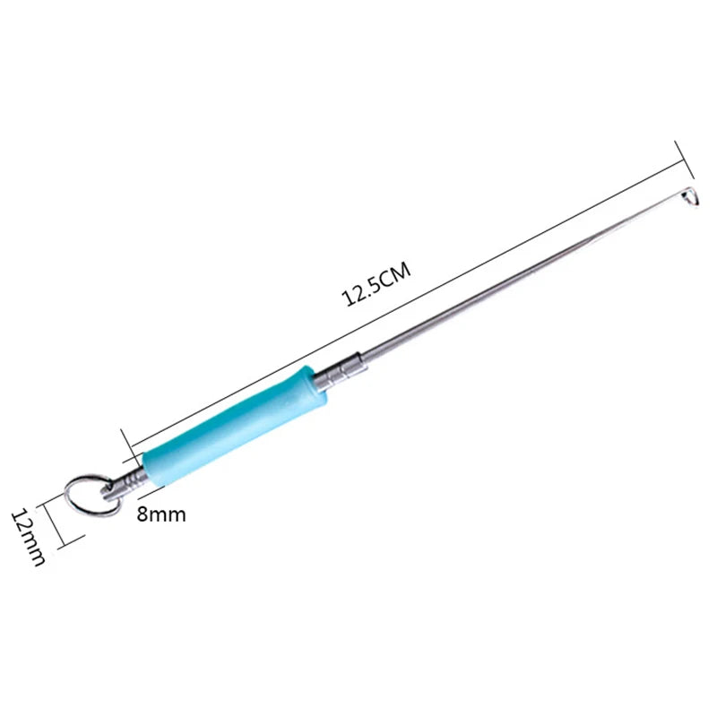 Stainless Steel Fish Hook Remover Extractor Tool Rapid Decoupling Qme 12.5cm