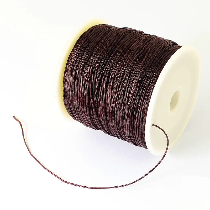 Pandahall About 150yards Rollbraided Nylon Thread Chinese Knotting