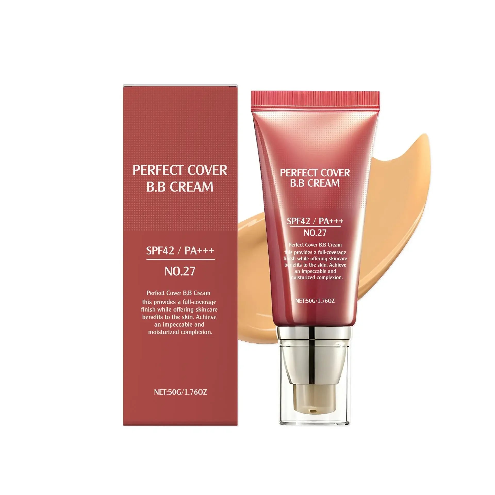Concealer BB Cream Lightweight Spreadable Texture Quickly Covering Pores And Fine Lines Create A Natural Makeup-free Look Qme 04