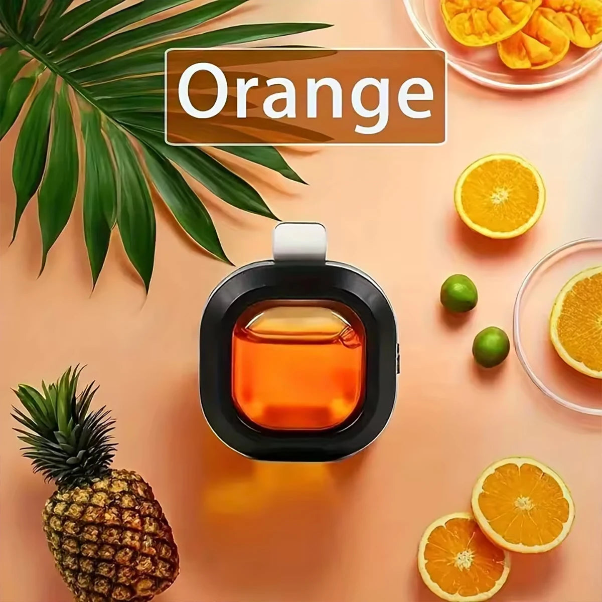 Car Air Fragrance Clips Conditioning Outlet Freshener Liquid Qme Orange