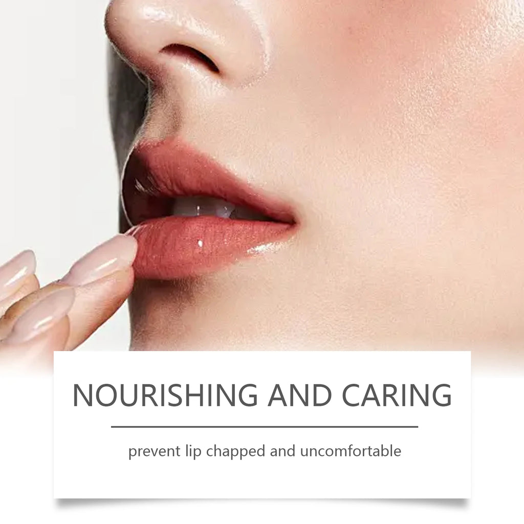 Gold Foil Color Changing Lip Balm Glossy Non-Sticky Nourishing Moisturizing Lasting Transferproof Color Changing Lipstick Qme