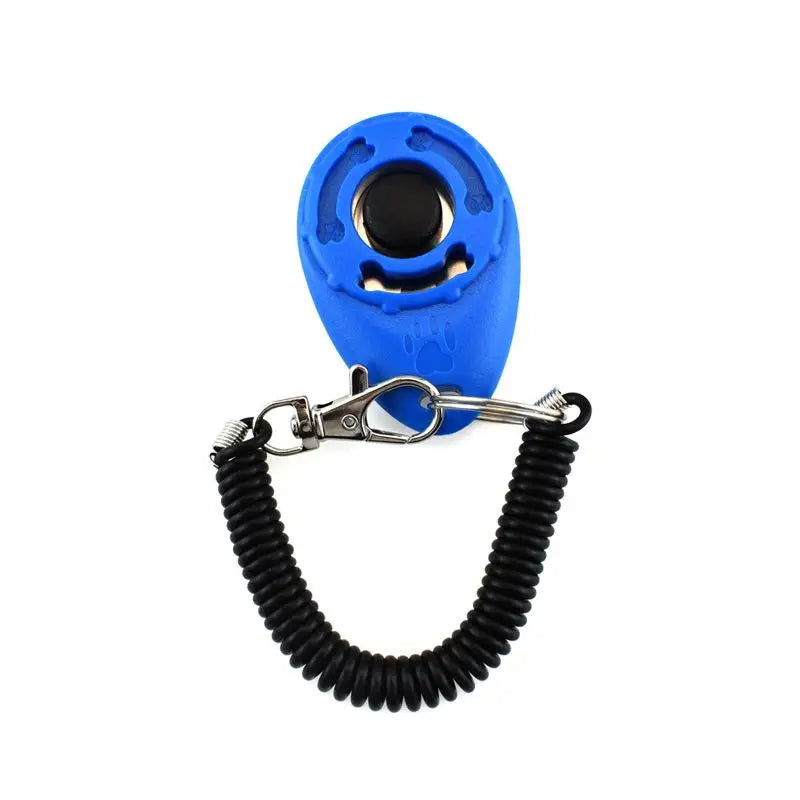 Key Chain Dog Training Clicker Aid Repeller Supplies Adjustable Wrist Qme A14